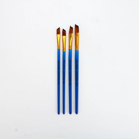 Drawing brush set 4 pcs. Synthetics flat No. 4.6.8.10 "Van Gogh"-1
