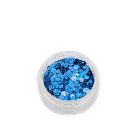 Sequins for the decor Pole "Cat Eye", No. 2 Blue
