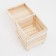 Lowel made of wood "stool-2", 40 × 40 × 52cm, "Dobroparov"