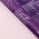 Matte Flower Film "News Love", dark purple, 60 x 60 cm
