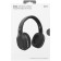Headphones Pero BH04, wireless, full -size, microphone, 400 mAh, up to 20 hours, black