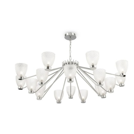Maytoni Mod068PL-18CH, G9, 18x40 W, 1140x1140x640 mm, Chrome