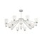 Maytoni Mod068PL-18CH, G9, 18x40 W, 1140x1140x640 mm, Chrome
