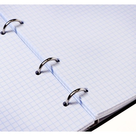 A notebook on the rings A5, 160 sheets, in the Steampank cage, glossy lamination-4