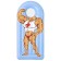 Face Flip swimming mattress, 188 x 89 cm, mix, 43421 Bestway