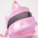 Baby backpack on lightning, pink color