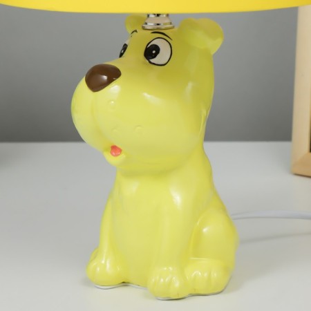Bobik table lamp E14 15W yellow 18x18x32 cm Risalux-4