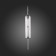 Wall lamp ST LUCE. SL1145.141.01. Callana. 1x60 W, E27, 10x78 cm, color chromium