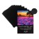 A5, DEVENTE pastel paper, 20 sheets, 160g/m2, black, in the package