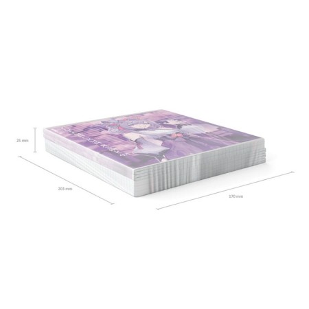 Subject notebook, 48 sheets, cage, English, Erichkrause "Manga", cardboard cover Twin-LK, OFSET BELICE 100%, info block-9