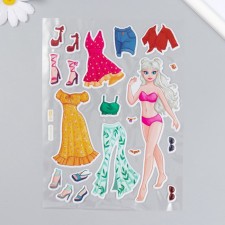 Plastic sticker 