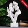 Figure "A couple of lovers" White, 30cm