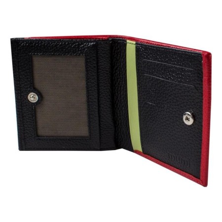 Wallet, red color, Mumi series, art.182-22-1