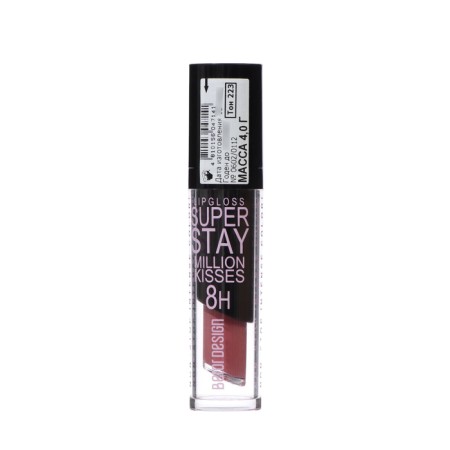 Super -resistant lip gloss Million Kisses, Belordesign, tone 223-2