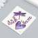 Tattoo on the body color "Dragonfly" 6x6 cm