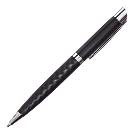 Handle Gift ball in the leatherette case is a swivel carbon case Black/silver body-1