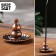 Flower stand "Flower" 3.8x2.8 cm, copper, set of 5pcs (9216276)