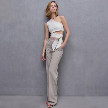 Top female minku: Casual Collection Color White, rr 42-1