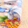 Set of stickers of the design "congratulations from the bunny" 33.8x24.4cm