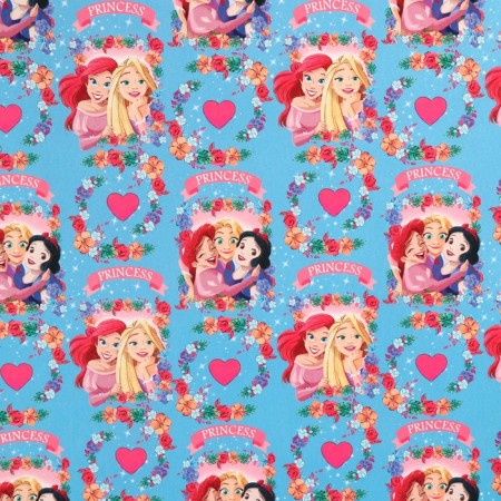 Packaging paper, 70x100 cm, princesses-4
