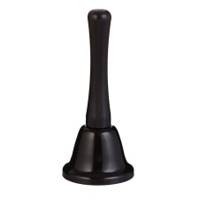 Tablebrush Bell, black, 12.5 x 5.2 cm