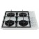 GEFEST 2230 K12, gas, black hob.