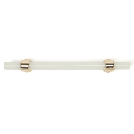 Cappio pk106 bracket handle, m/o 128 mm, d = 12 mm, plastic, phosphorus/gold color-3