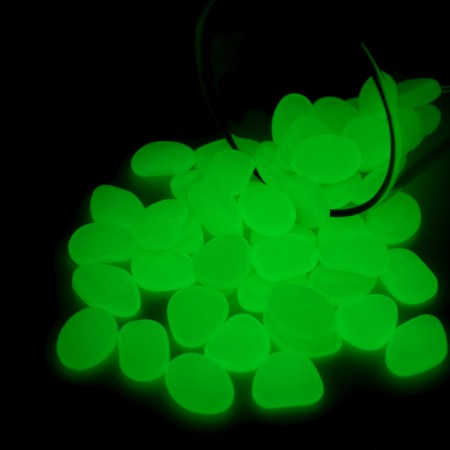 Lighting decor "Galka" Beige, 100g / fraction 2-3cm-3