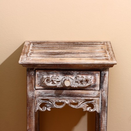 Tumbling "Old Bali" 40x40x80 cm, wood of Albezia, light brown-2
