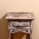 Tumbling "Old Bali" 40x40x80 cm, wood of Albezia, light brown