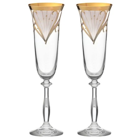 A set of fuepers for champagne "Angela. Wedding ”, 190 ml, 2 pcs.