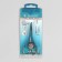 Scissors are manicure, bent, 9.5 cm, on the blist, the color is silver, B-128-D-s.