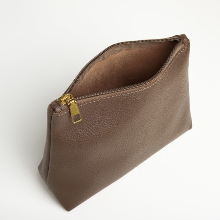 Women's bag on magnet Textura, average size, brown color-8