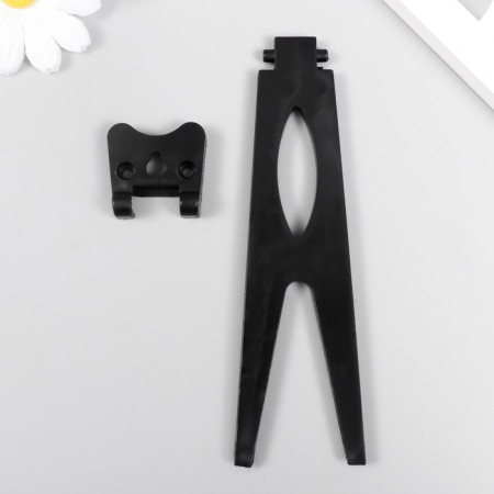 Plastic stand for photo frames h = 18-25 cm weight up to 1.5 kg 15.8x4.1 cm-3