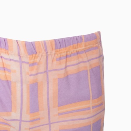 Female set (T -shirt/shorts), pink/bird color, size 50-3