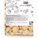 White chocolate "Callebaut", drops, 500 g