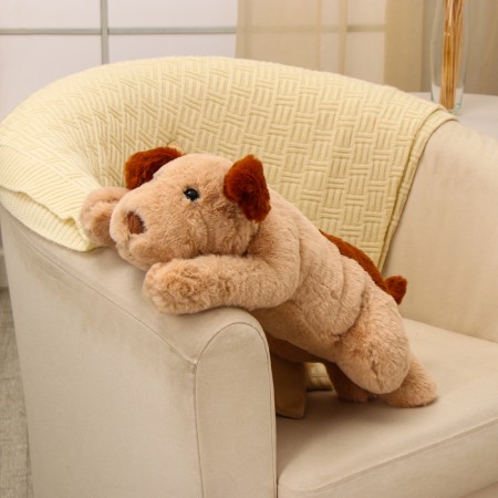 Soft toy "dog", 50 cm, brown color-3