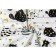 Crystiller, size 145 × 210 cm, print print, white color