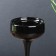 Glass "Glass" Crimean "Black set 3 pcs H- 20, 23, 26x12x12 cm