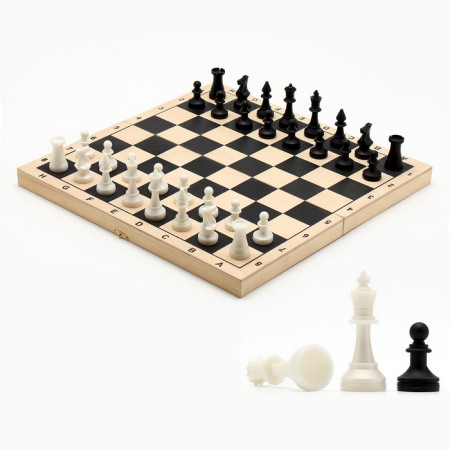 The chess figures are everyday, plastic, King H-7.2 cm, pawn 4 cm-1