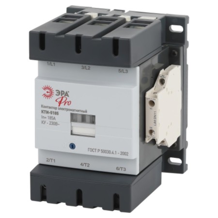 Contactor KTI-5185 ERA PRO KKT50-185-230-10-E 185A 230V/AC3