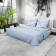 Pillowcase 220s Ethel 70*70 cm, cell, satin, 100% cotton