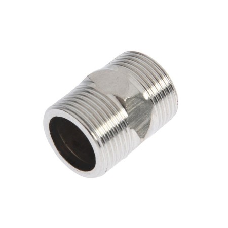 Nipple Zein, 3/4 ", external thread, stainless steel, packing 100 pcs.-1