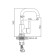 ACCOONA A9687J shell mixer, single -leaf, pour length 139 mm, pink
