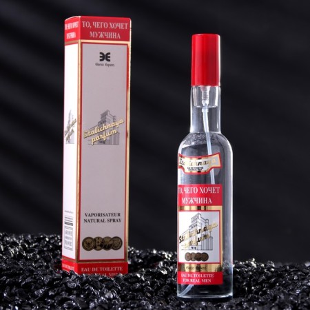 Toilet water male what a man Stolichnaya Parfum wants, 100 ml