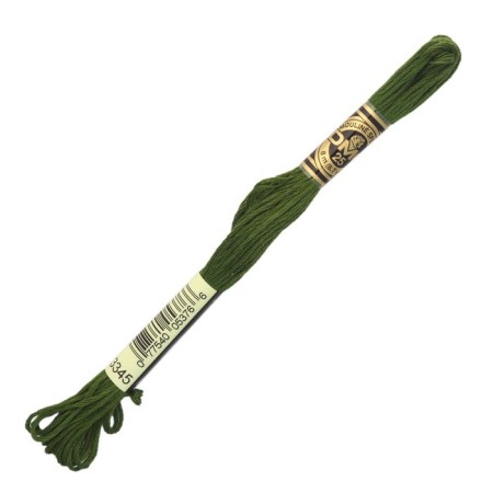 The threads of the dmc 117 (3345), 12 pcs. packaged