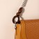 Handles for a bag, 2 pcs, waxed cord, 46 × 4.5 cm, brown color
