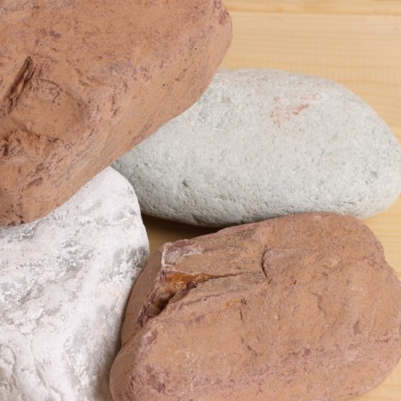 Bath stone "mixture" jadeite, jasper, quartz, bucket 15kg-3