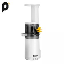 Sokovyshka KitFort KT-1151, Schnekovaya, 100 W, 0.3 l, 50 rpm, black and white