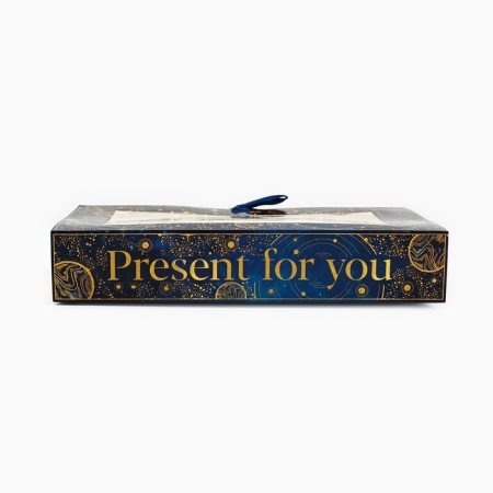 Box for 12 sweets with cells "Cosmos" 18.5 x 13.5 x 3.5 cm-1